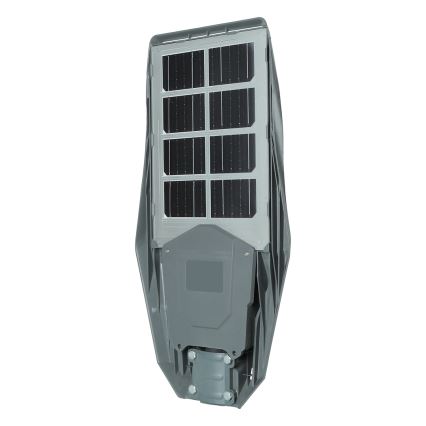 LED Prigušiva solarna ulična lampa sa senzorom KERS LED/300W/3,2V 6500K 8000 mAh IP65 sivo + Daljinski upravljač