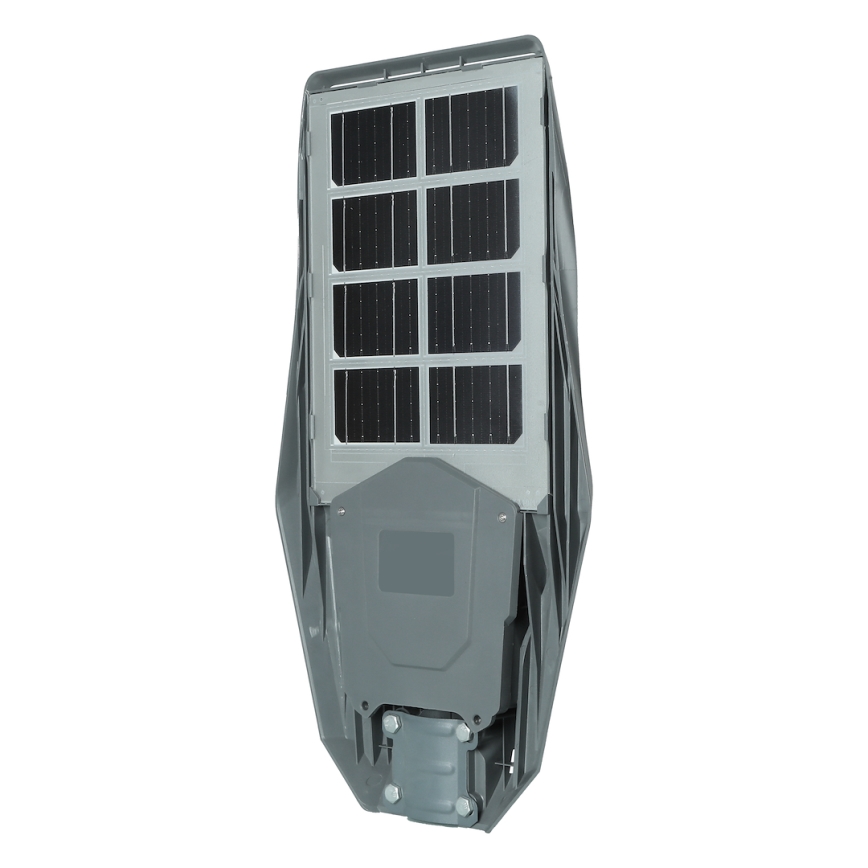 LED Prigušiva solarna ulična lampa sa senzorom KERS LED/300W/3,2V 6500K 8000 mAh IP65 sivo + Daljinski upravljač