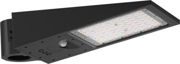 LED prigušiva solarna ulična lampa sa senzorom STREET LED/30W/9,6V 3000/4000K 6000 mAh IP65 + daljinski upravljač