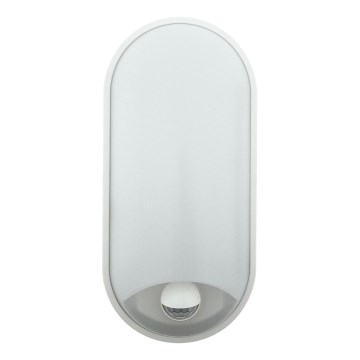 LED prigušiva spoljašnje zidno svetilo sa senzorom pokreta LED/12/15/18W/230V 3000K/4000K/6500K IP65 crna/bela