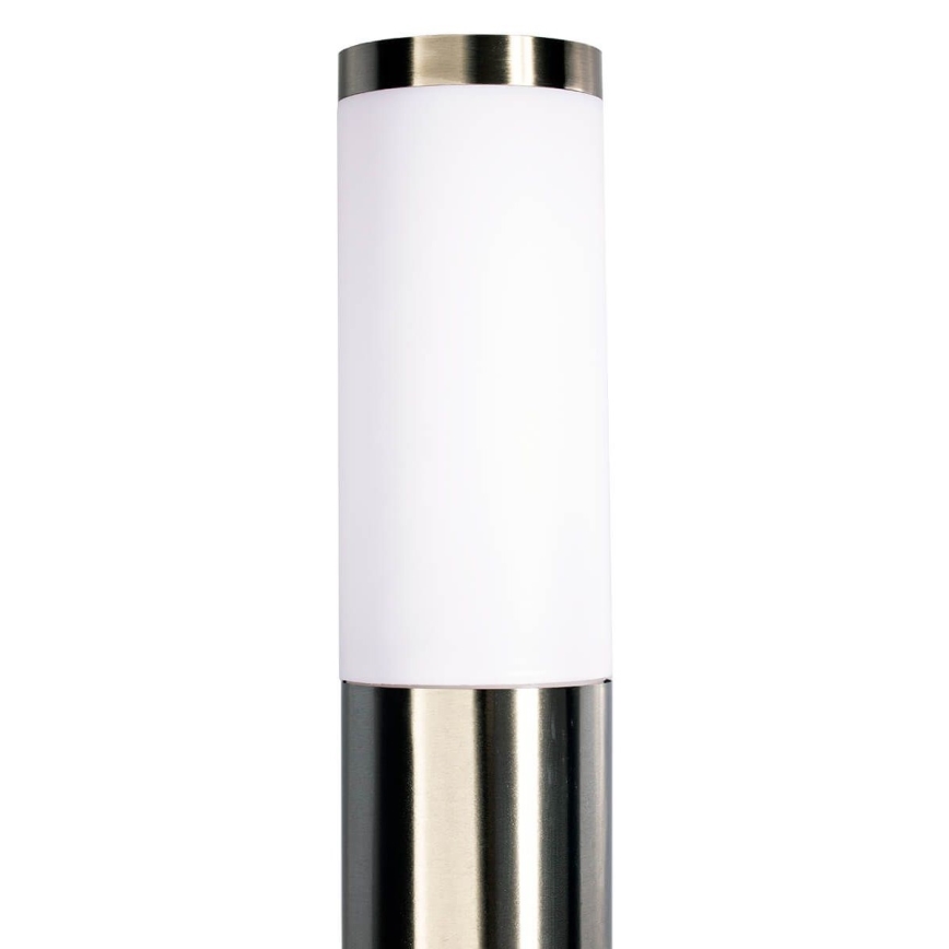 LED spoljna prigušiva lampa LIVIA 1xE27/6W/230V 2700-6500K Wi-Fi 100 cm IP44 srebrna