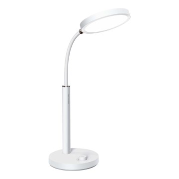 LED Prigušiva stona lampa AURA LED/10W/230V 3700/4200K CRI 97 bela