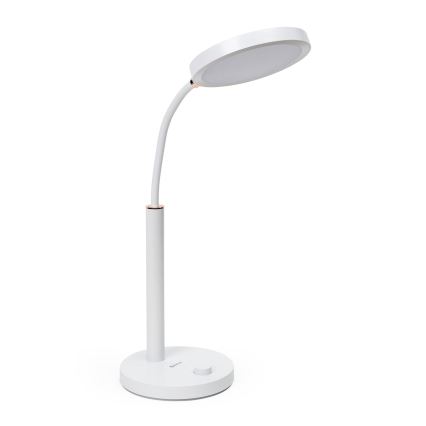 LED Prigušiva stona lampa AURA LED/10W/230V 3700/4200K CRI 97 bela