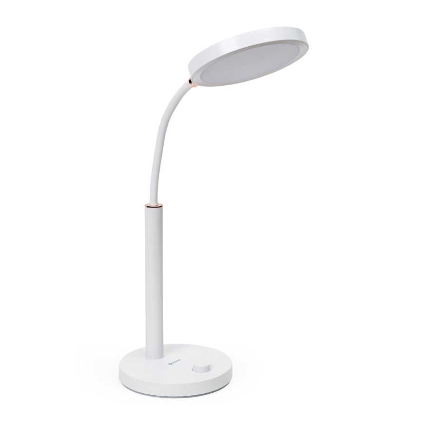 LED Prigušiva stona lampa AURA LED/10W/230V 3700/4200K CRI 97 bela