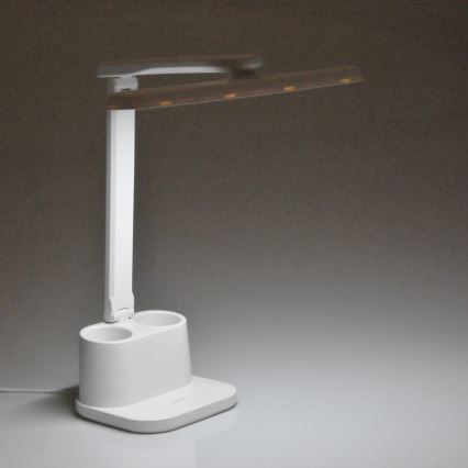 LED Prigušiva stona lampa na dodir BARI LED/6W/230V bela