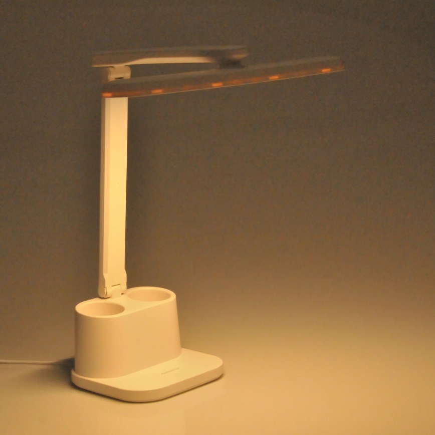 LED Prigušiva stona lampa na dodir BARI LED/6W/230V bela