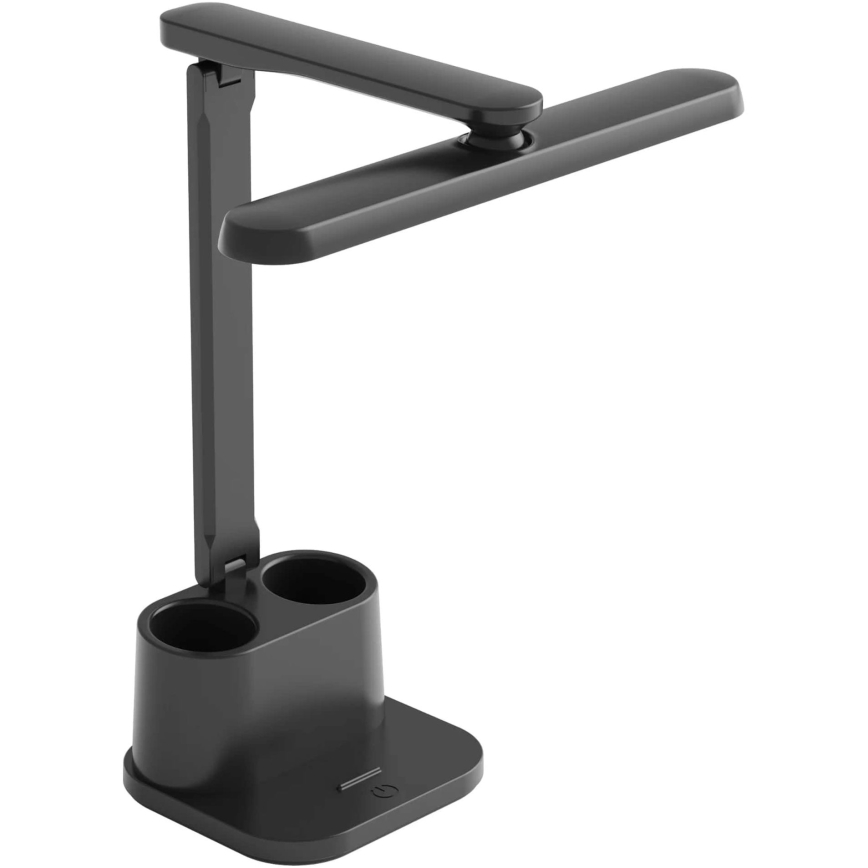 LED Prigušiva stona lampa na dodir BARI LED/6W/230V crno