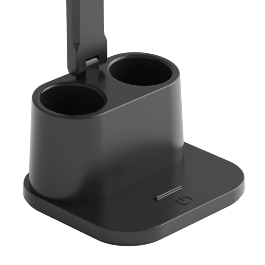 LED Prigušiva stona lampa na dodir BARI LED/6W/230V crno