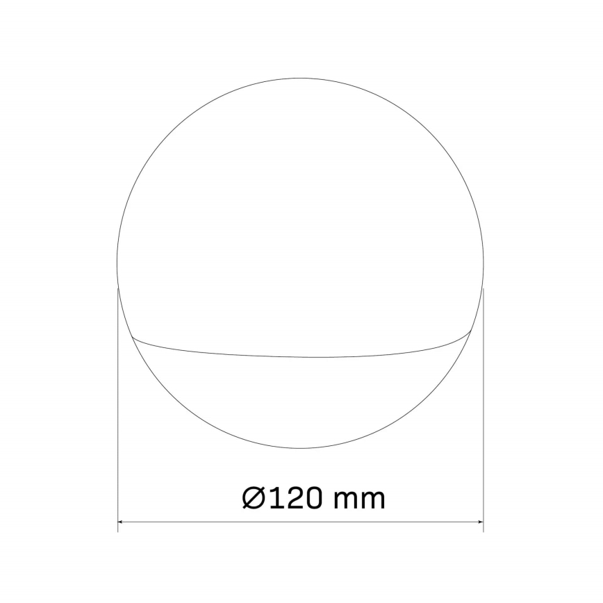 LED Prigušiva stona lampa na dodir CANDY LED/5V 1200 mAh šareni