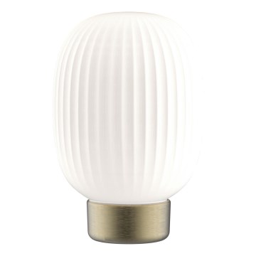 LED Prigušiva stona lampa na dodir LATTE LED/1,8W/5V USB 2000 mAh zlatna/bela