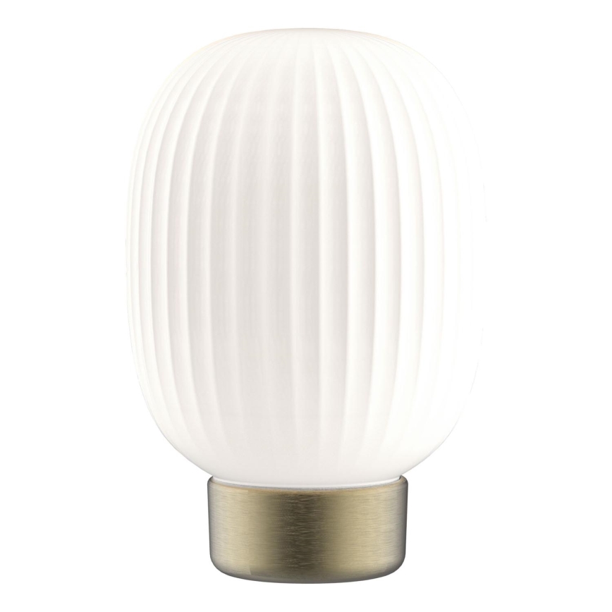 LED Prigušiva stona lampa na dodir LATTE LED/1,8W/5V USB 2000 mAh zlatna/bela