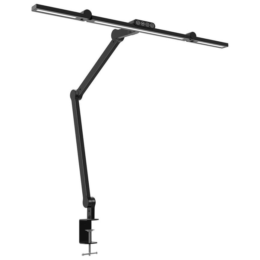 LED Prigušiva dodirna fleksibilna stona lampa LED/24W/230V 3000-6500K CRI 92 crno