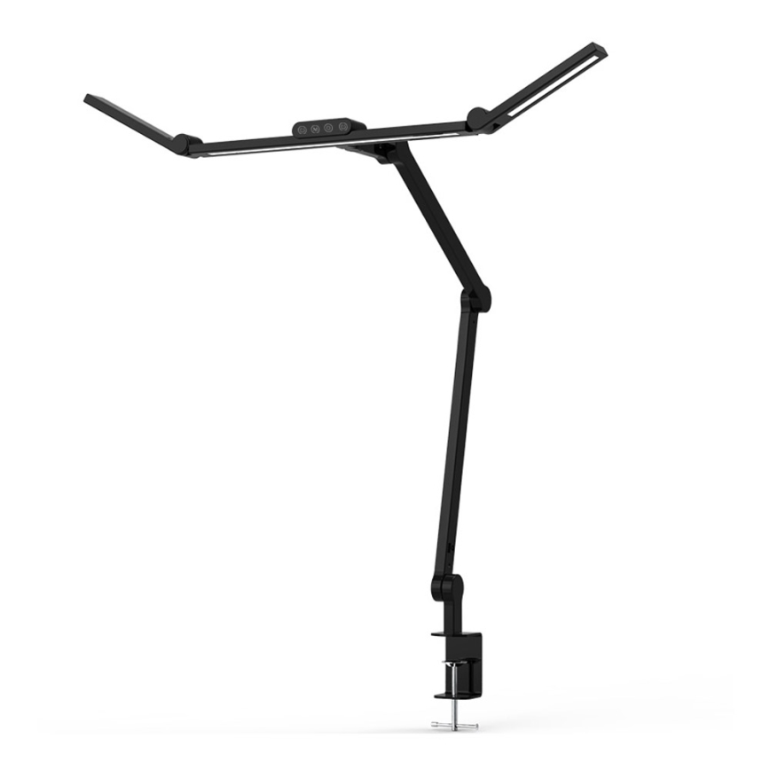 LED Prigušiva dodirna fleksibilna stona lampa LED/24W/230V 3000-6500K CRI 92 crno