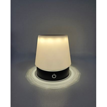 LED Prigušiva stona lampa na dodir LED/3W/5V USB 800 mAh bela