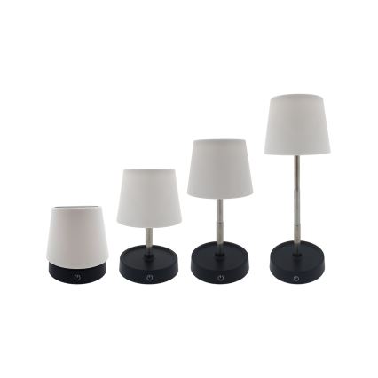 LED Prigušiva stona lampa na dodir LED/3W/5V USB 800 mAh bela