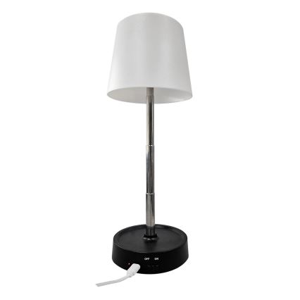 LED Prigušiva stona lampa na dodir LED/3W/5V USB 800 mAh bela