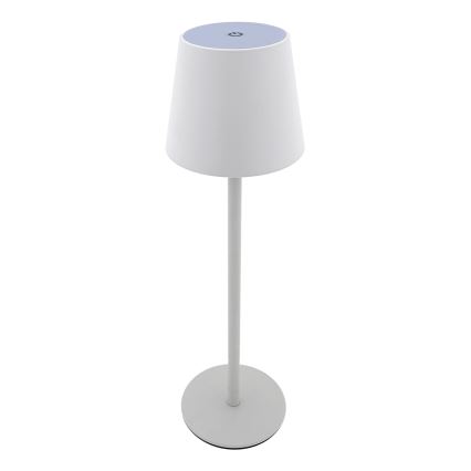 LED Prigušiva stona lampa na dodir LED/5W/5V USB 1200 mAh bela