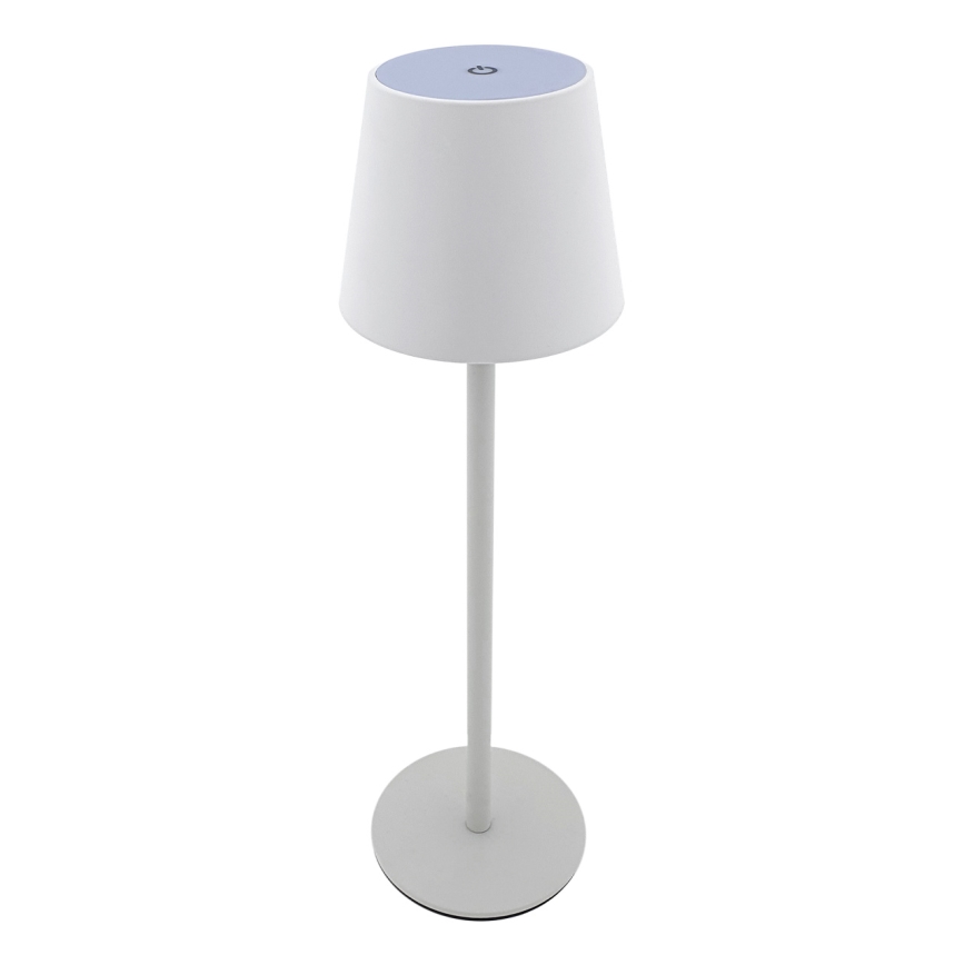 LED Prigušiva stona lampa na dodir LED/5W/5V USB 1200 mAh bela