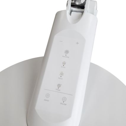 LED Prigušiva stona lampa na dodir OPTIMUM LED/7W/230V USB 3000/4000/6000K bela
