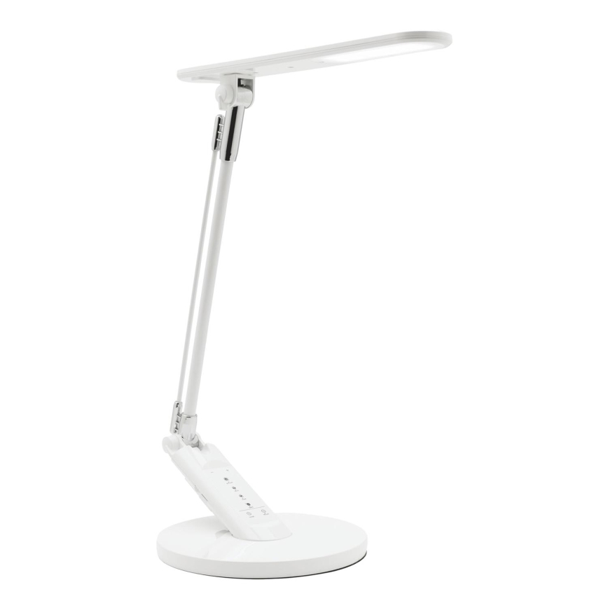 LED Prigušiva stona lampa na dodir OPTIMUM LED/7W/230V USB 3000/4000/6000K bela