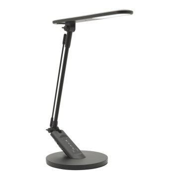 LED Prigušiva stona lampa na dodir OPTIMUM LED/7W/230V USB 3000/4000/6000K crno