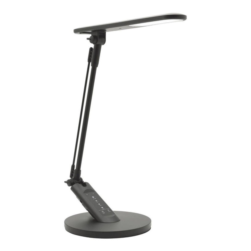 LED Prigušiva stona lampa na dodir OPTIMUM LED/7W/230V USB 3000/4000/6000K crno