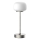 LED Prigušiva stona lampa na dodir RIMINI LED/2W/5V USB 2000 mAh mat krom/bela