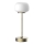 LED Prigušiva stona lampa na dodir RIMINI LED/2W/5V USB 2000 mAh zlatna/bela