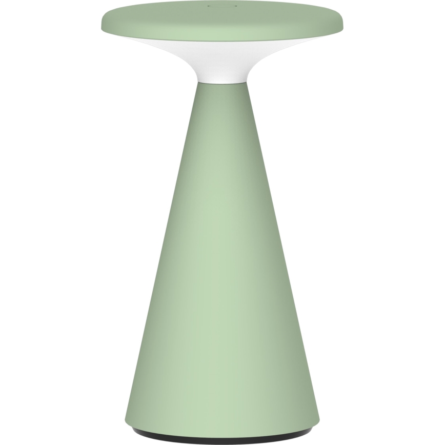 LED Prigušiva dodirna vanjska stona lampa PAROS LED/1,8W/5V USB 1800 mAh IP44 zelena