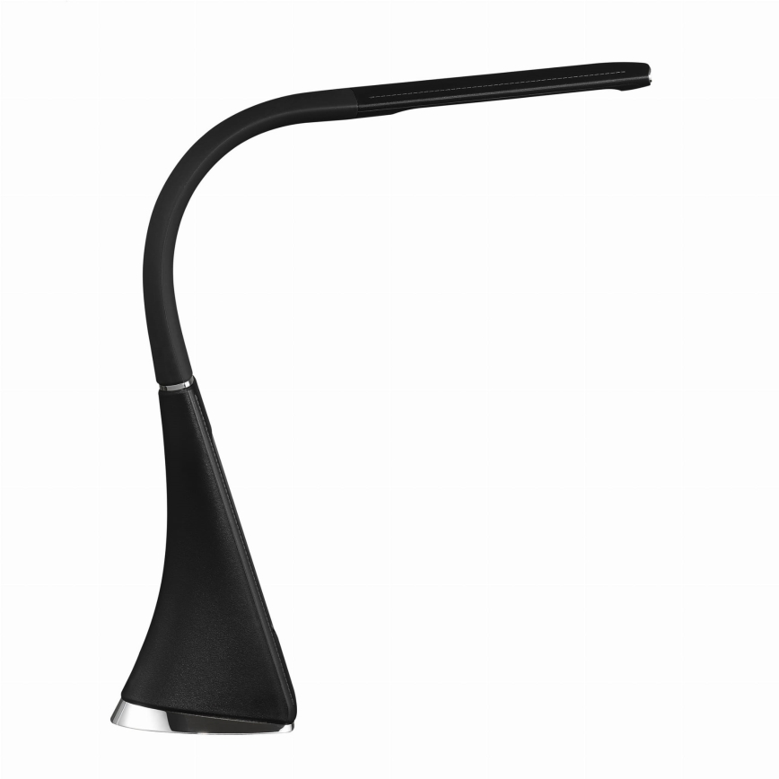 LED prigušiva dodirna stona lampa sa displejem LED/10W/5V crna