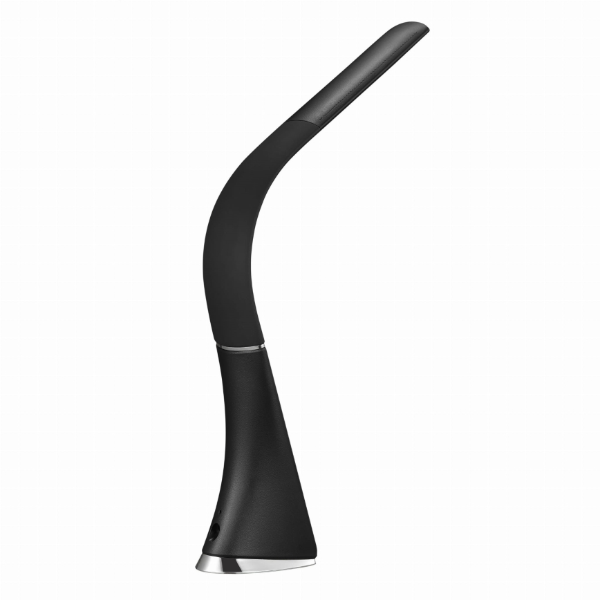 LED prigušiva dodirna stona lampa sa displejem LED/10W/5V crna