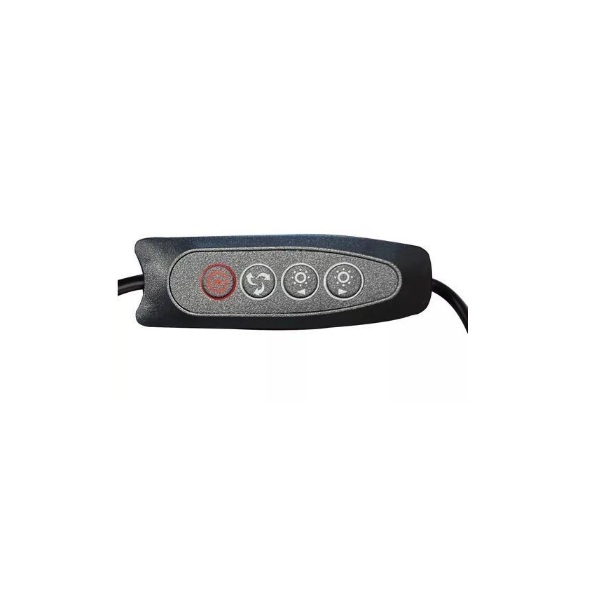 LED Prigušiva stona lampa sa lupom LED/6W/5V 3000K/4000K/6000K crno