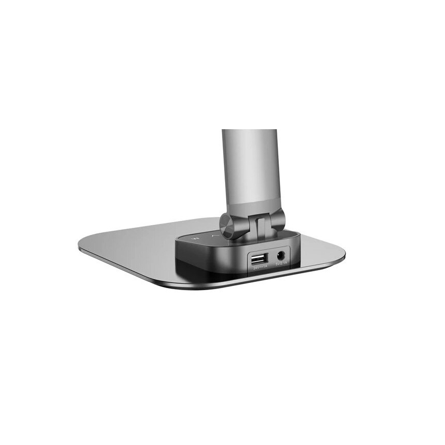LED Prigušiva stona lampa sa USB LED/7,5W/230V 3000K/4000K/5500K antracit