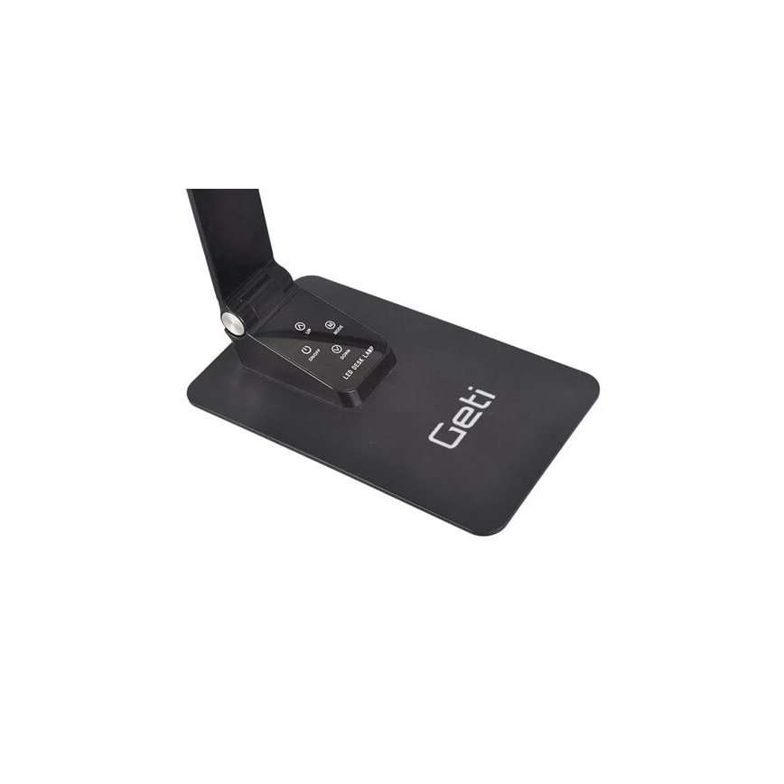 LED Prigušiva stona lampa sa USB LED/7W/230V 3000K/4000K/5500K crno