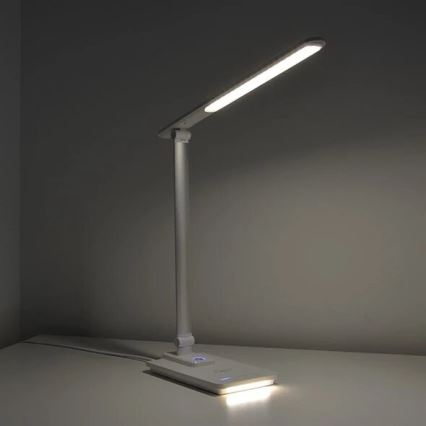 LED Prigušiva stona lampa sa USB LED/9W/230V 3000K/4000K/5500K bela