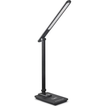 LED Prigušiva stona lampa sa USB LED/9W/230V 3000K/4000K/5500K crno