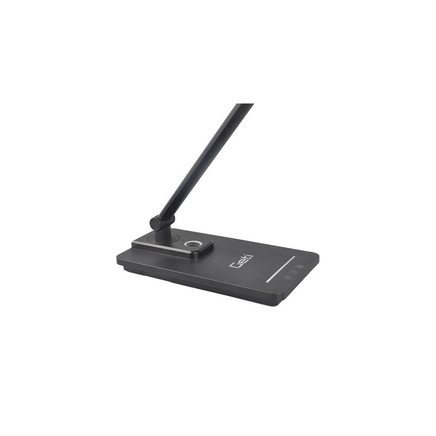 LED Prigušiva stona lampa sa USB LED/9W/230V 3000K/4000K/5500K crno