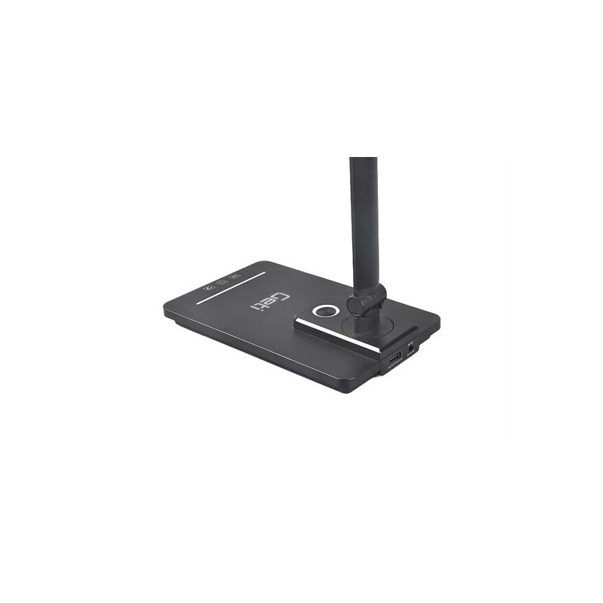LED Prigušiva stona lampa sa USB LED/9W/230V 3000K/4000K/5500K crno