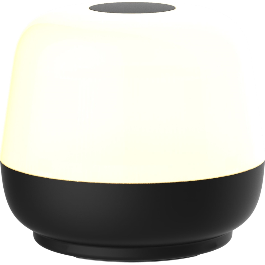 LED Prigušiva dodirna vanjska stona lampa SAMBA LED/1,2W/5V USB 1200 mAh IP44 crno