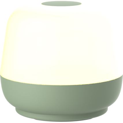 LED Prigušiva dodirna vanjska stona lampa SAMBA LED/1,2W/5V USB 1200 mAh IP44 zelena