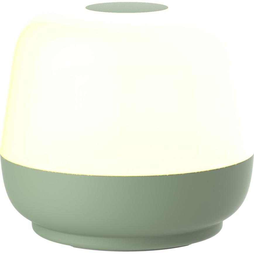 LED Prigušiva dodirna vanjska stona lampa SAMBA LED/1,2W/5V USB 1200 mAh IP44 zelena