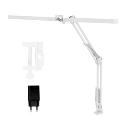 LED Prigušiva stona lampa TENUIX DUO 2xLED/14W/230V 3000-6000K bela