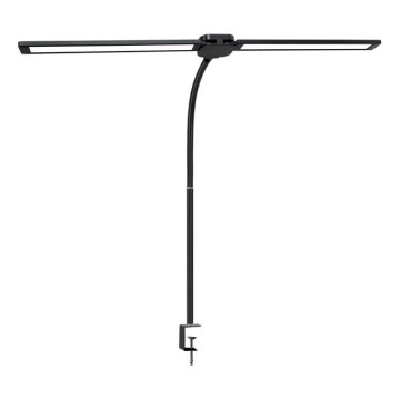LED prigušiva stona lampa USB TENUIX DUO 2xLED/7W/5V 3000-6000K crna