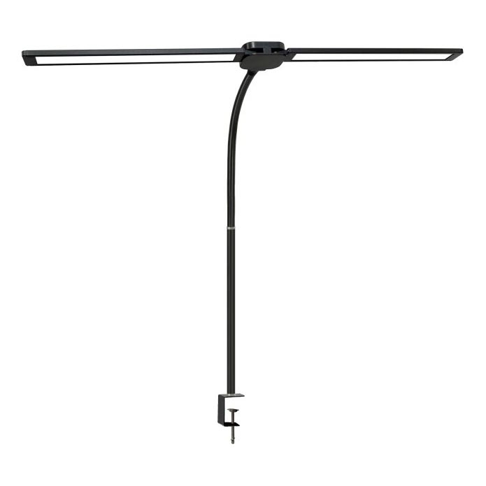LED prigušiva stona lampa USB TENUIX DUO 2xLED/7W/5V 3000-6000K crna