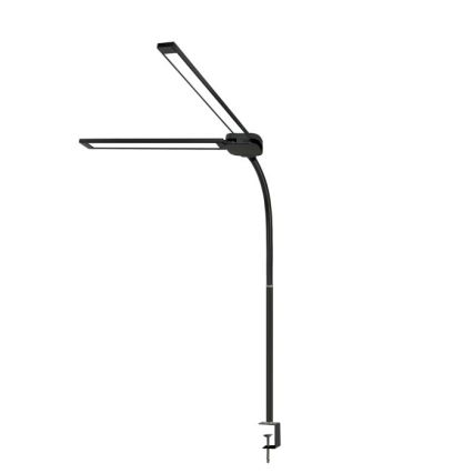 LED prigušiva stona lampa USB TENUIX DUO 2xLED/7W/5V 3000-6000K crna