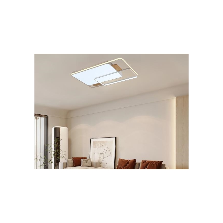 LED prigušiva stropna svetiljka LED/280W/230V 3000-6500K + daljinski upravljač