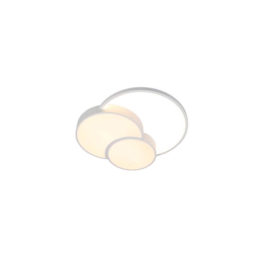 LED prigušiva stropna svetiljka LED/60W/230V 3000-6500K bela + daljinski upravljač