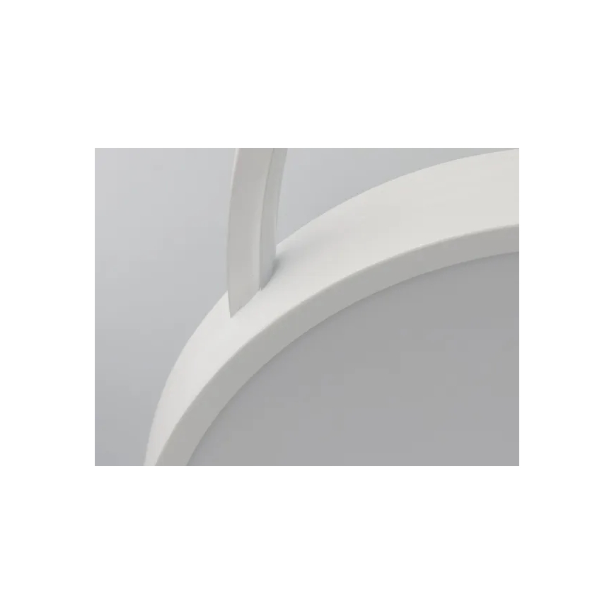 LED prigušiva stropna svetiljka LED/60W/230V 3000-6500K bela + daljinski upravljač