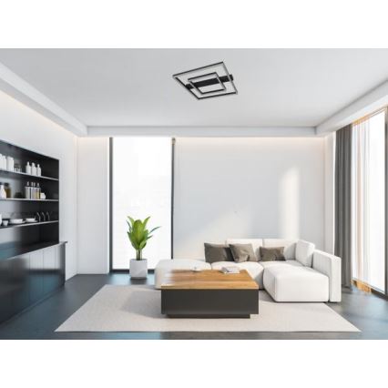 LED prigušiva stropna svetiljka LED/70W/230V 3000-6500K + daljinski upravljač