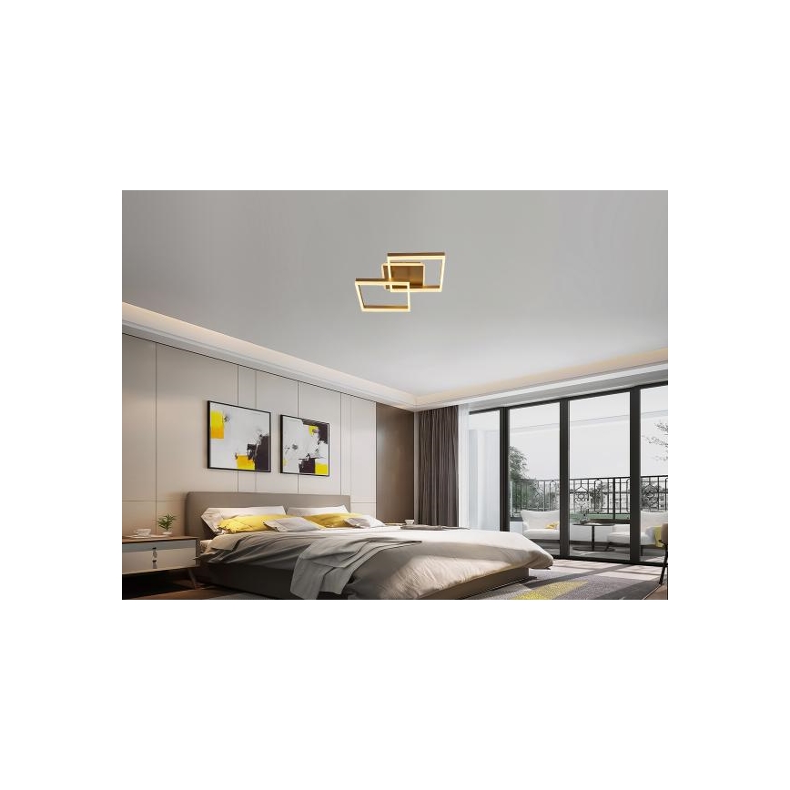 LED prigušiva stropna svetiljka LED/80W/230V 3000-6500K + daljinski upravljač